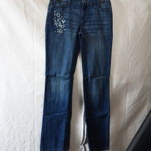 Old Navy #320 Women's Boyfriend Straight Jeans Sz 16 Preowned Good Condition